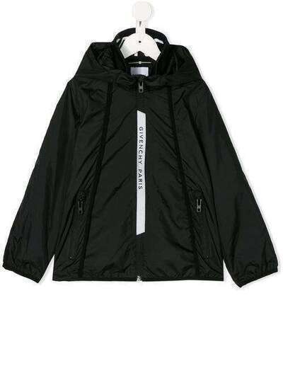 Givenchy Kids непромокаемая куртка с логотипом H2605209B