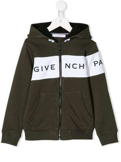 Givenchy Kids куртка с капюшоном и логотипом H25120642
