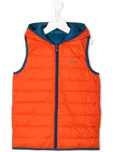 Boss Kids reversible logo gilet J2636042B