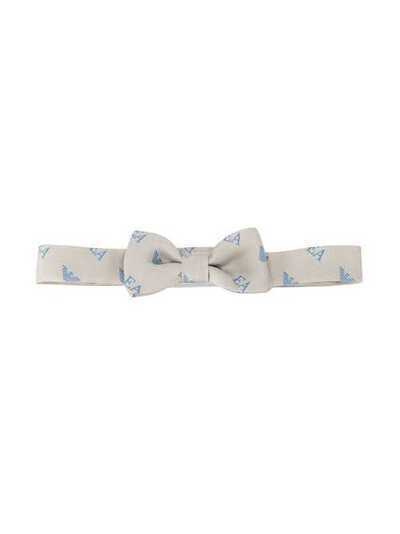 Emporio Armani Kids галстук-бабочка с логотипом 4093130P91400055