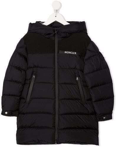 Moncler Enfant пуховик с логотипом