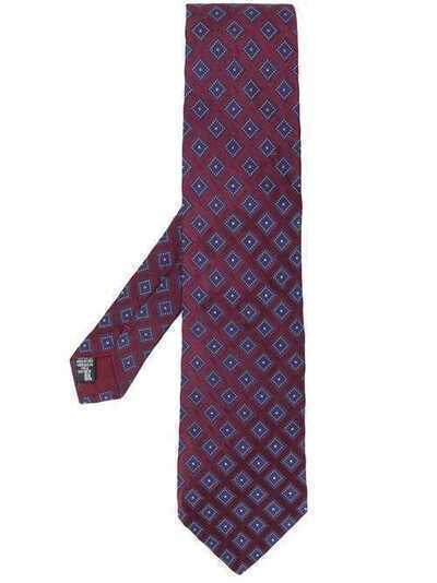 Giorgio Armani Pre-Owned галстук 1990-х годов с вышитым узором GAR60A
