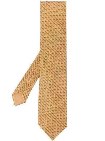 Hermès Pre-Owned галстук 2000-х годов с узором HERME180W