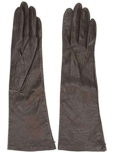 Yves Saint Laurent Pre-Owned перчатки средней длины DPART187I