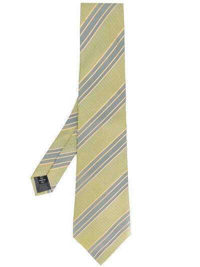 Gianfranco Ferré Pre-Owned галстук 1990-х годов в диагональную полоску FRRE100