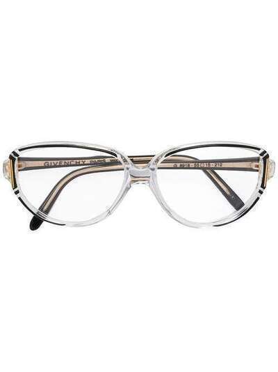 Givenchy Pre-Owned очки в прозрачной оправе NC150
