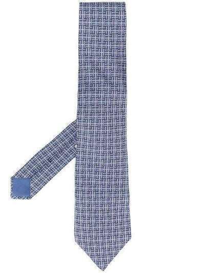 Hermès Pre-Owned галстук 2000-х годов с монограммой HERME180BF
