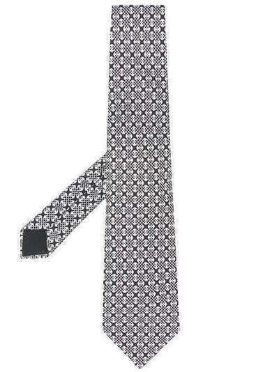 Hermès Pre-Owned галстук 2000-х годов с узором HER150AO