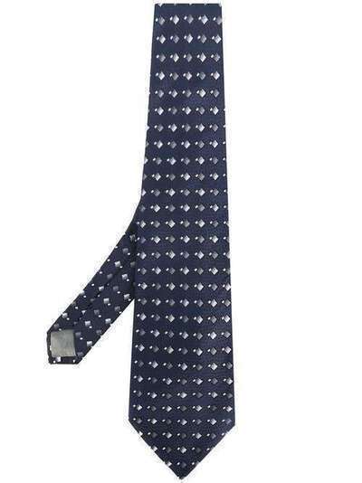 Versace Pre-Owned галстук с геометрическим принтом VR120E