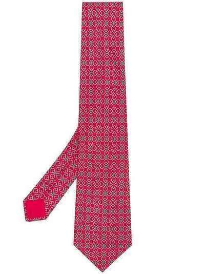Hermès Pre-Owned галстук с узором H150SR