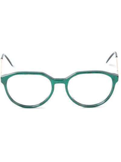 Yves Saint Laurent Pre-Owned очки в оправе с мраморным эффектом SO150
