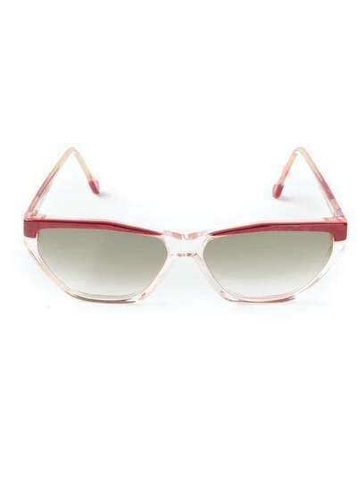 Yves Saint Laurent Pre-Owned солнцезащитные очки "кошачий глаз" BRD150
