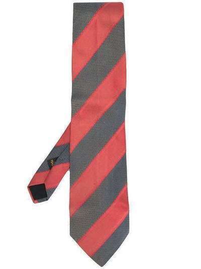 Fendi Pre-Owned галстук 1990-х годов в диагональную полоску FND75