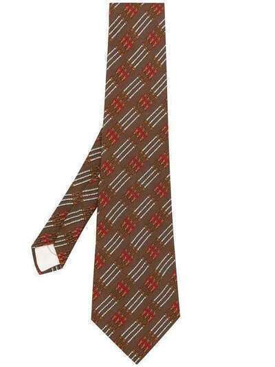 Hermès Pre-Owned галстук с принтом MES150R