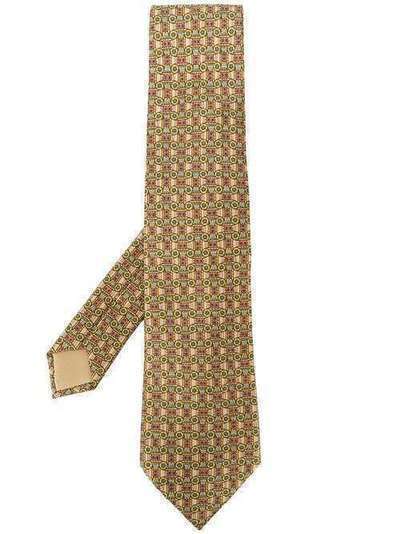 Hermès Pre-Owned галстук 2000-х годов с принтом HERME180AM
