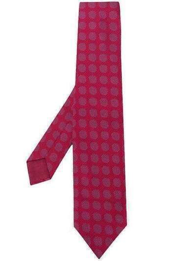 Hermès Pre-Owned галстук 2000-х годов с геометричным узором HERME150AB