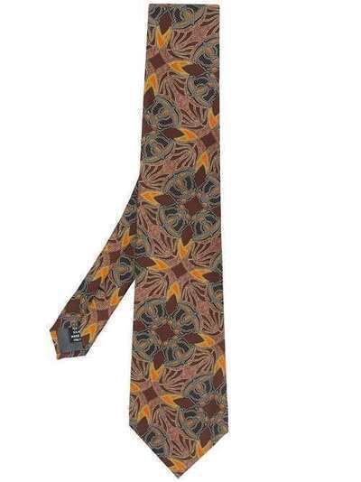 Gianfranco Ferré Pre-Owned галстук 1990-х годов с абстрактным принтом GNFRE100