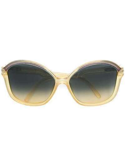 Christian Dior Pre-Owned круглые солнцезащитные очки DIR280C