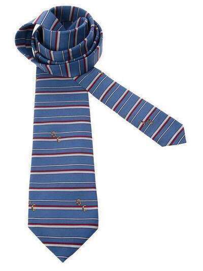 Pierre Cardin Pre-Owned полосатый галстук PIE6