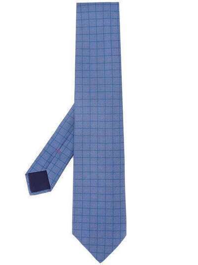 Hermès галстук с принтом HRME180