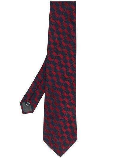 Gianfranco Ferré Pre-Owned галстук 1990-х годов с геометричным принтом GFE100
