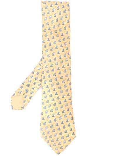 Hermès Pre-Owned галстук с принтом CSCR1219HERTIE2