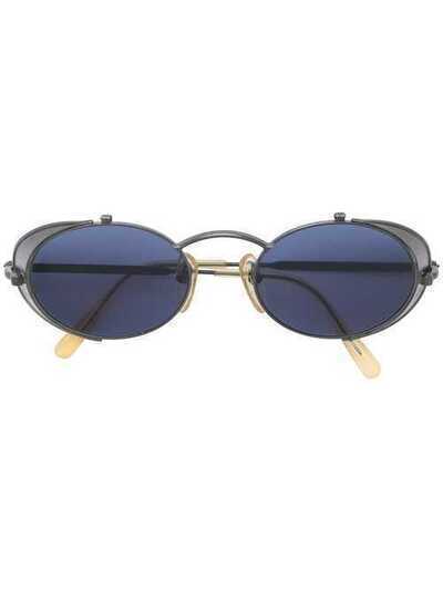 Jean Paul Gaultier Pre-Owned овальные солнцезащитные очки PL330