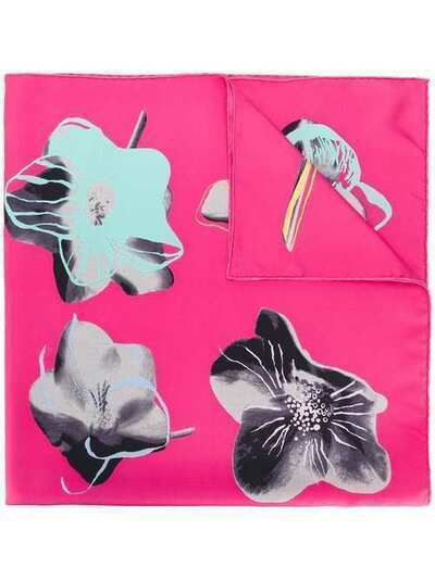 Christian Dior Pre-Owned шарф с цветочным принтом DPTC1117DSC2