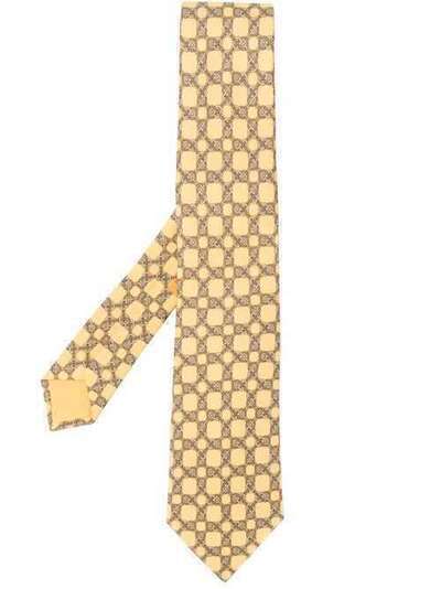 Hermès Pre-Owned галстук 2000-х годов с узором HERME150C