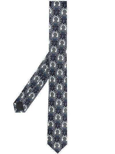 Gianfranco Ferré Pre-Owned галстук 1990-х годов с принтом GGNF120E