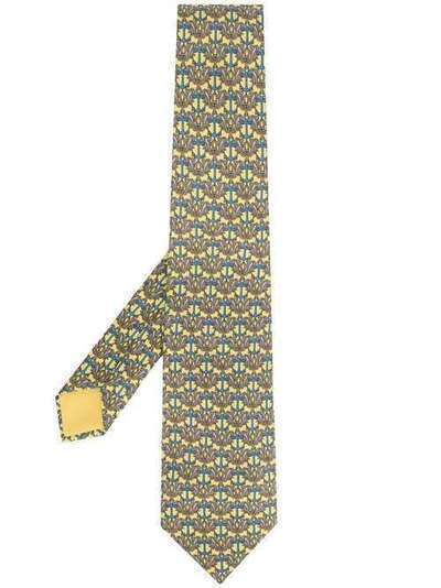 Hermès Pre-Owned галстук 2000-х годов с принтом HER180AT