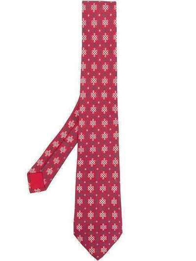 Hermès Pre-Owned галстук с принтом MES150M