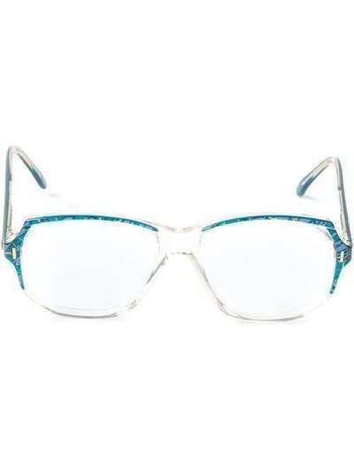 Yves Saint Laurent Pre-Owned очки для зрения с принтом на дужках VOS150