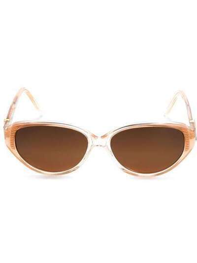 Yves Saint Laurent Pre-Owned солнцезащитные очки "кошачий глаз" YVSN180
