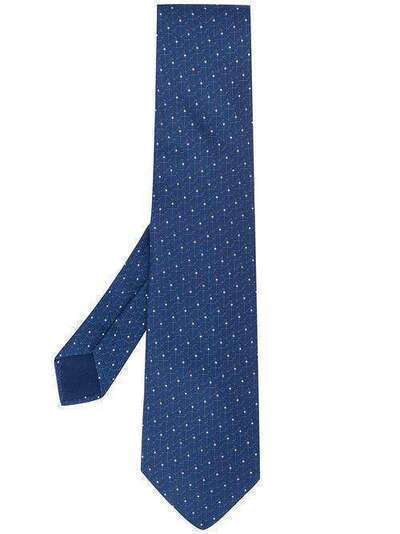 Hermès Pre-Owned галстук 2000-х годов в мелкую точку HERME150ABD