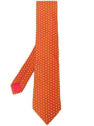 Hermès Pre-Owned галстук 2000-х годов с принтом HERME180AC