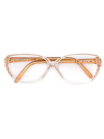 Givenchy Pre-Owned очки с круглыми линзами GIVNC180