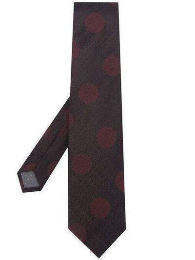 Gianfranco Ferré Pre-Owned галстук 1990-х годов в горох GFER120F