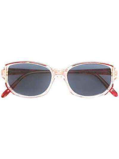 Givenchy Pre-Owned солнцезащитные очки в квадратной оправе GIV150EN