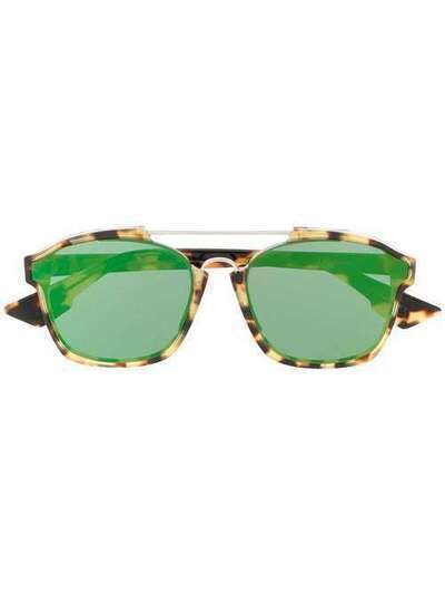 Christian Dior Pre-Owned солнцезащитные очки в круглой оправе CSLM0319DIOSUN
