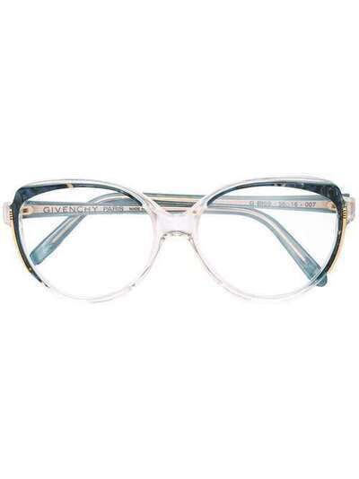 Givenchy Pre-Owned очки в прозрачной оправе ENC150