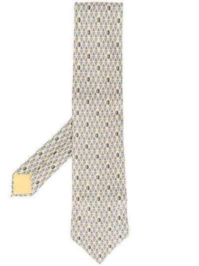 Hermès Pre-Owned галстук 2000-х годов с принтом HERME180BI