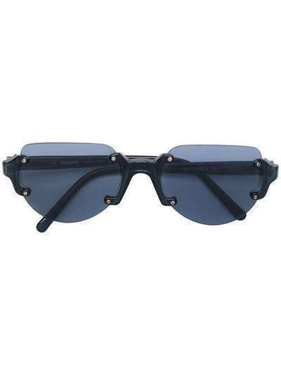 Missoni Pre-Owned квадратные солнцезащитные очки MIS180Z