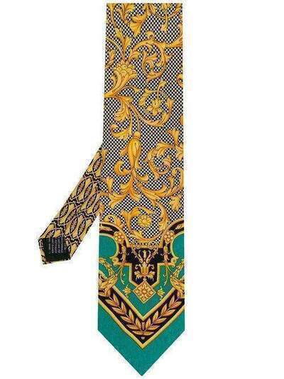 Versace Pre-Owned галстук 1990-х годов с принтом VRSA180