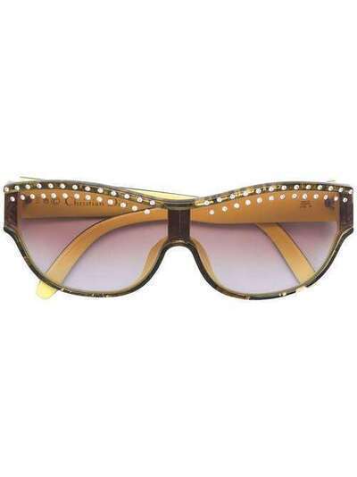 Christian Dior Pre-Owned солнцезащитные очки кошачий глаз CDI280