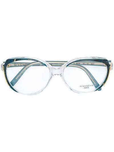 Balenciaga Pre-Owned круглые очки BAL1804