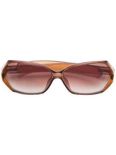 Christian Dior Pre-Owned солнцезащитные очки оверсайз DIR180