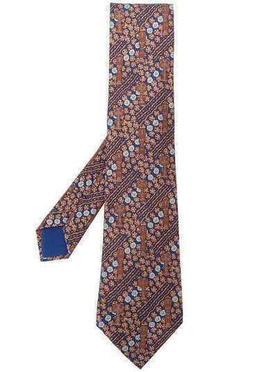 Hermès Pre-Owned галстук 2000-х годов с принтом HERME150K