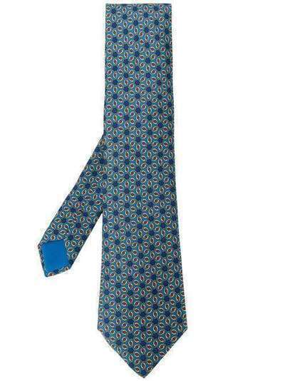 Hermès Pre-Owned галстук 2000-х годов с принтом HERME180AN