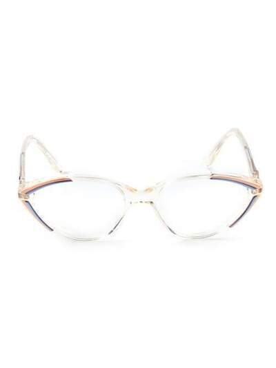 Yves Saint Laurent Pre-Owned очки "кошачий глаз" LAURO150